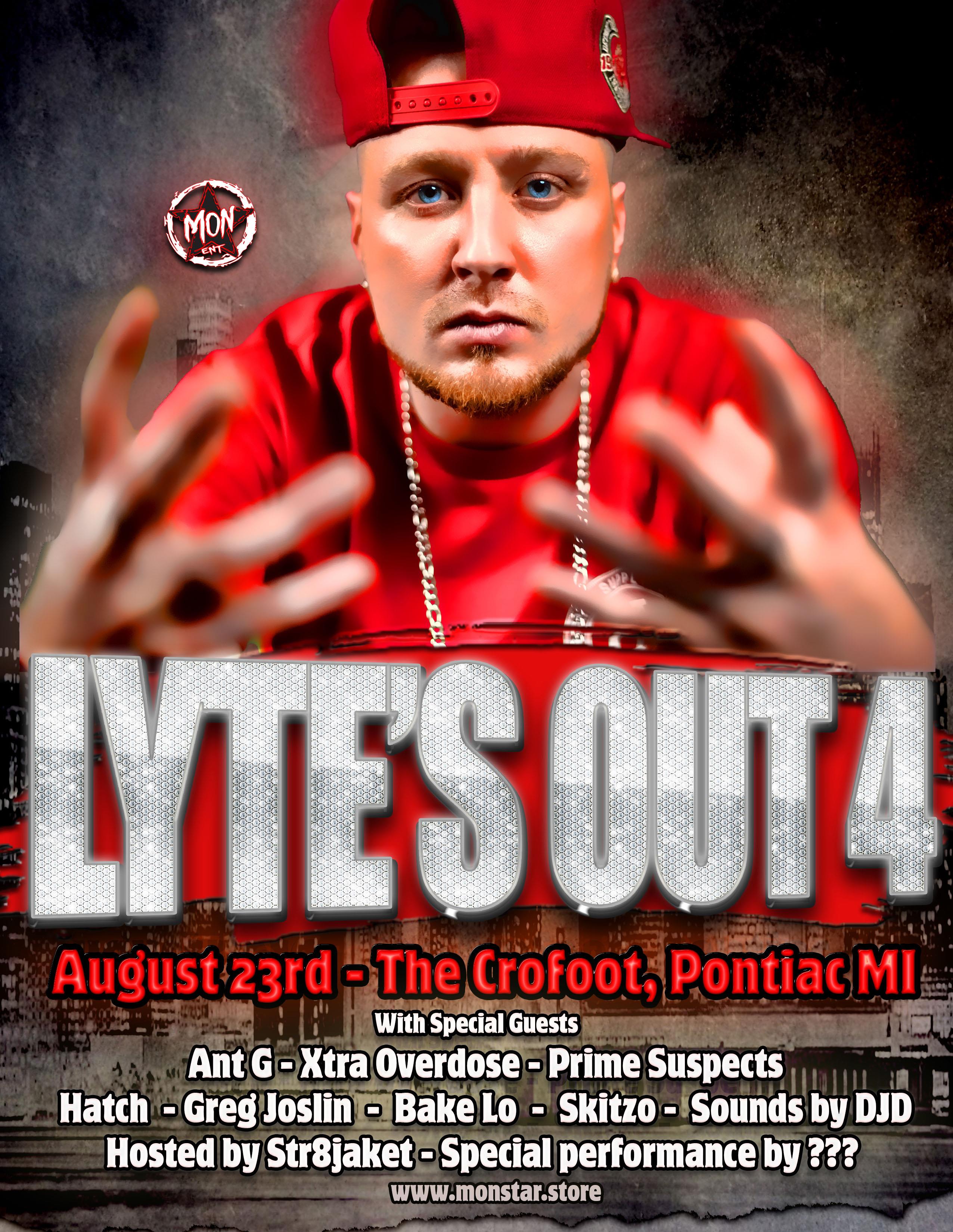 Lyte's Out 4 Flyer